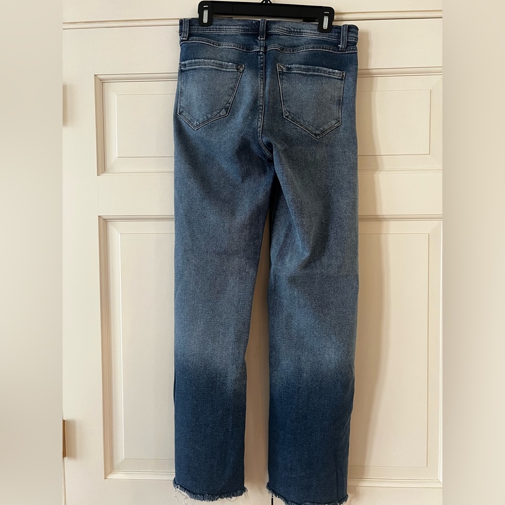 Kensie The Kaya Wide Leg High Rise Jeans - Picture 4 of 4